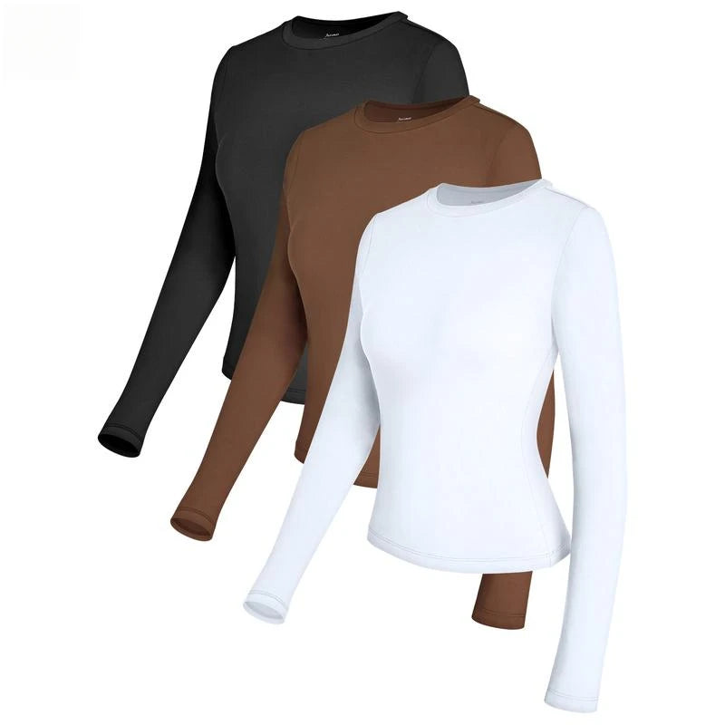 Zari | Long Sleeve Crop Tops