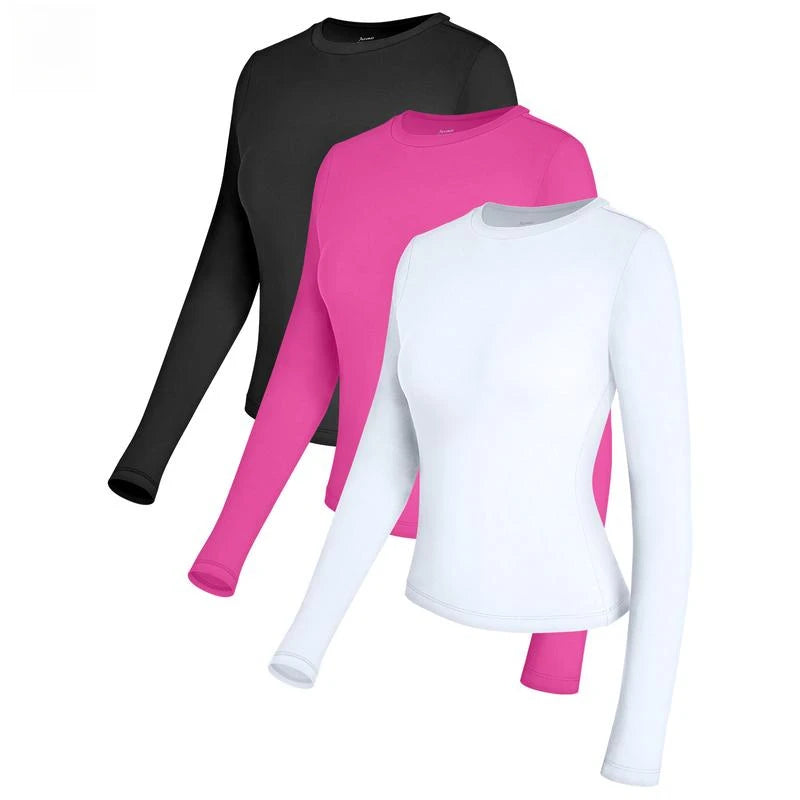 Zari | Long Sleeve Crop Tops