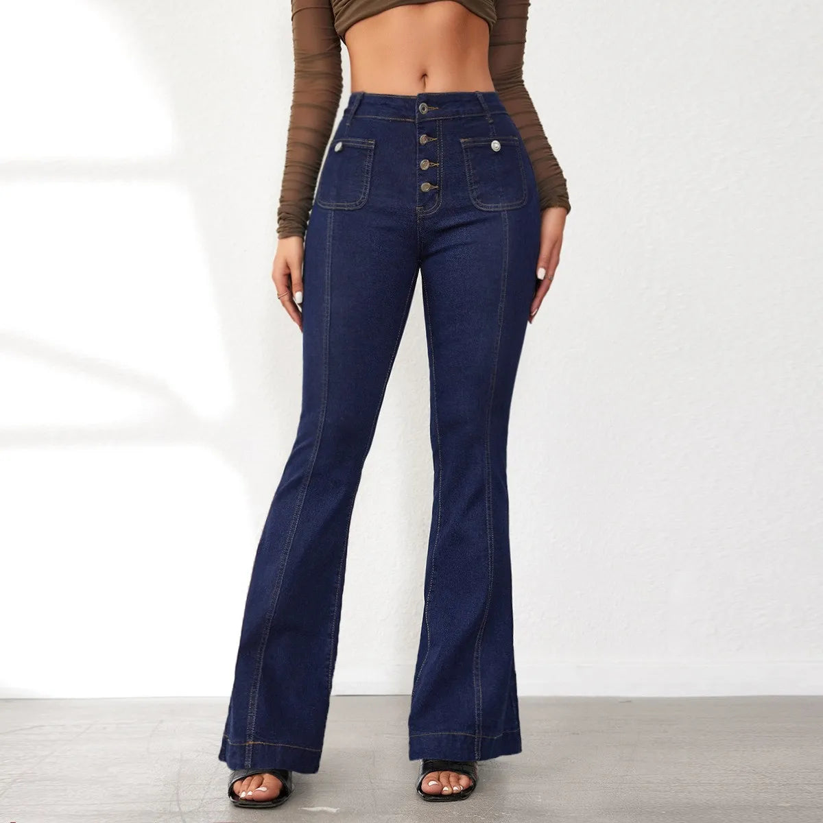 Cali | High-Waist Flared Jeans