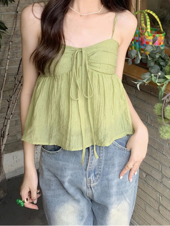 Suki | Babydoll Ruffle Short Top