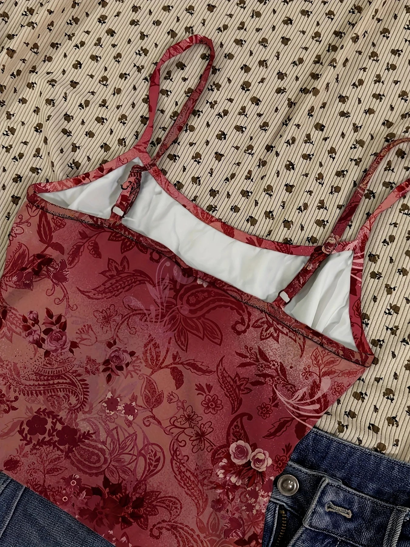 Faye | Floral Pattern Short Top