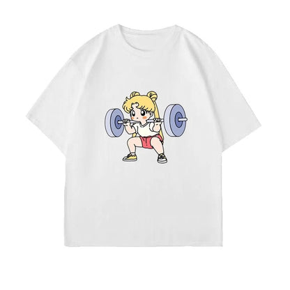 Sailor Moon Round Neck T-Shirt
