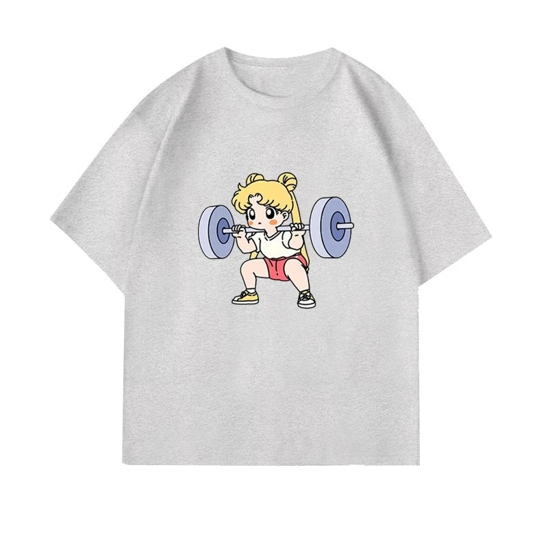 Sailor Moon Round Neck T-Shirt
