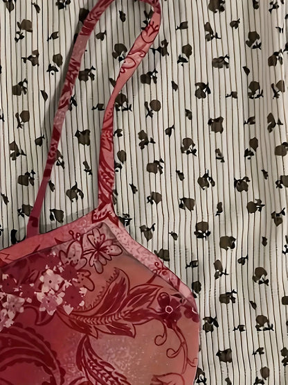 Faye | Floral Pattern Short Top