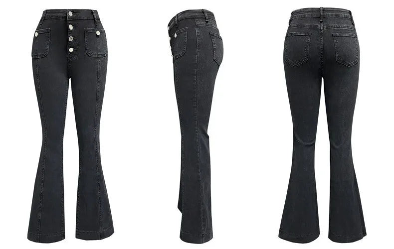 Cali | High-Waist Flared Jeans