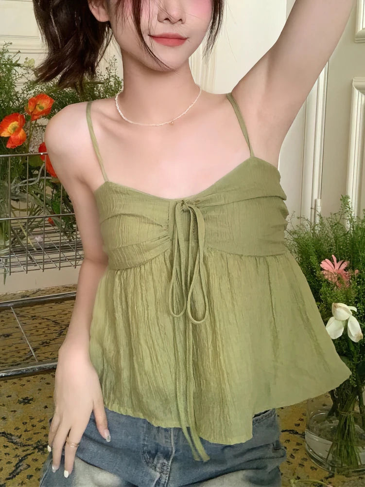 Suki | Babydoll Ruffle Short Top