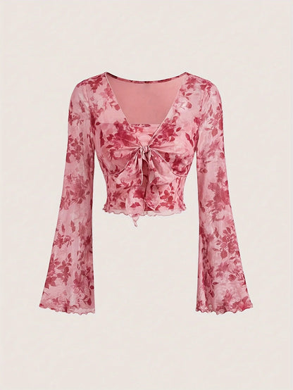 Flora | Laced Front Top