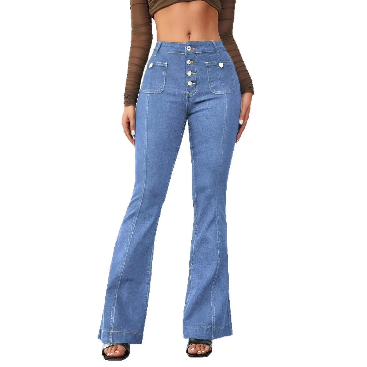 Cali | High-Waist Flared Jeans