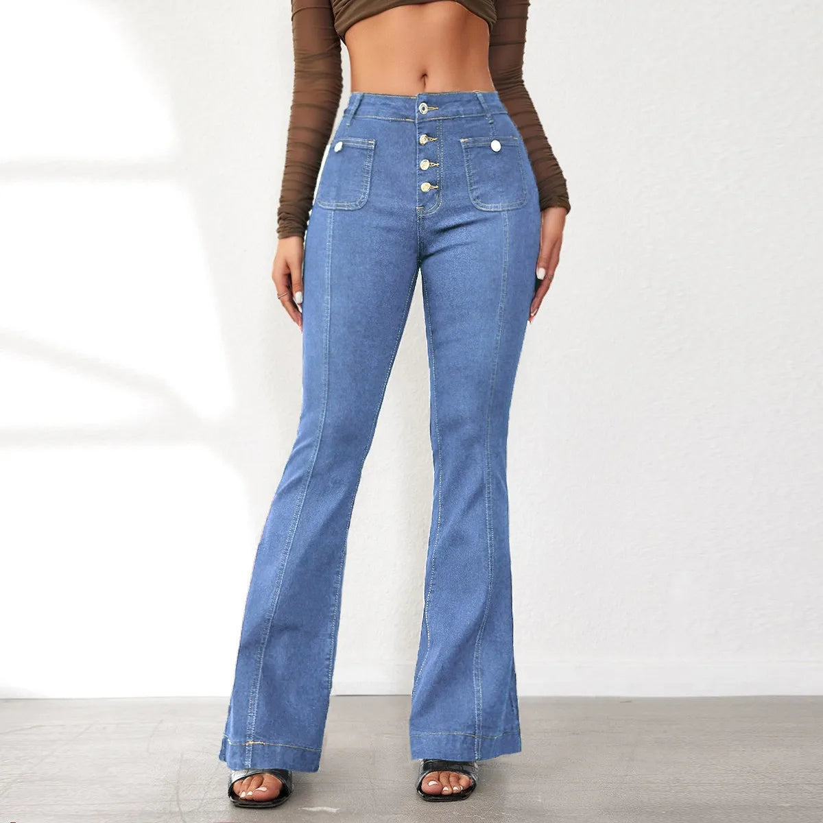 Cali | High-Waist Flared Jeans