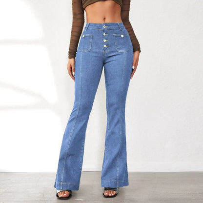 Cali | High-Waist Flared Jeans