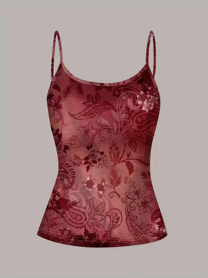 Faye | Floral Pattern Short Top