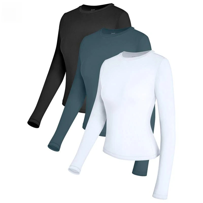 Zari | Long Sleeve Crop Tops