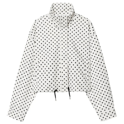 Nole | Polka Dot Bomber Jacket